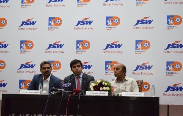 JSW group, now a principal sponsor of Football Delhi